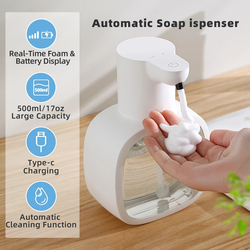 Soap Making Foam - Yeni Duvara Monte Otomatik Sabunluk Köpük