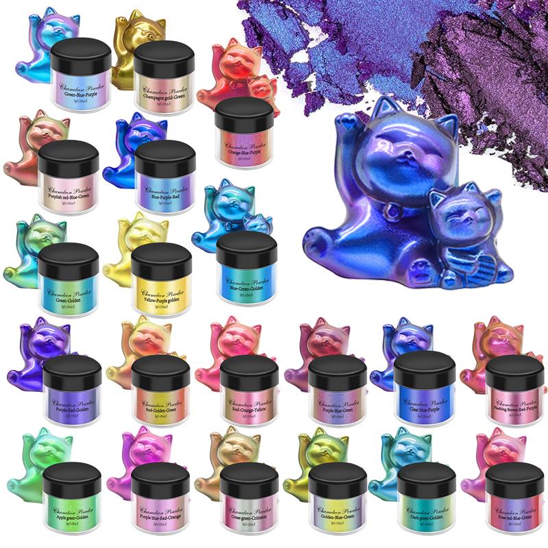 Mica Powder Colorant - 3g bukalemun mika toz epoksi reçine