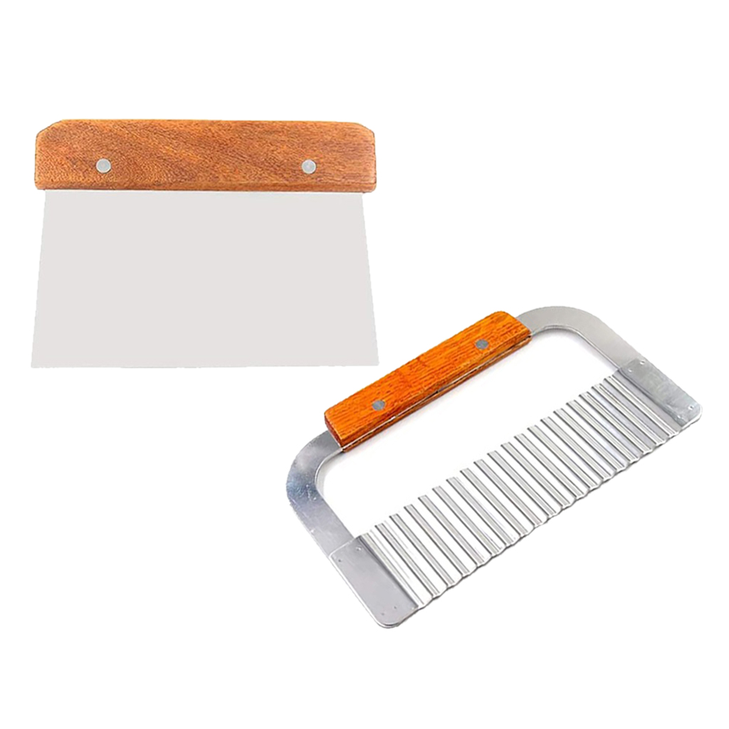 Soap Making Starter Kit - 2 paket paslanmaz çelik dalgalı ve