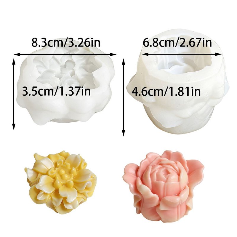 2Set3DTulip Silikon Mum Kalıbı - Soap Making Gel incelemesi ve fiyatı
