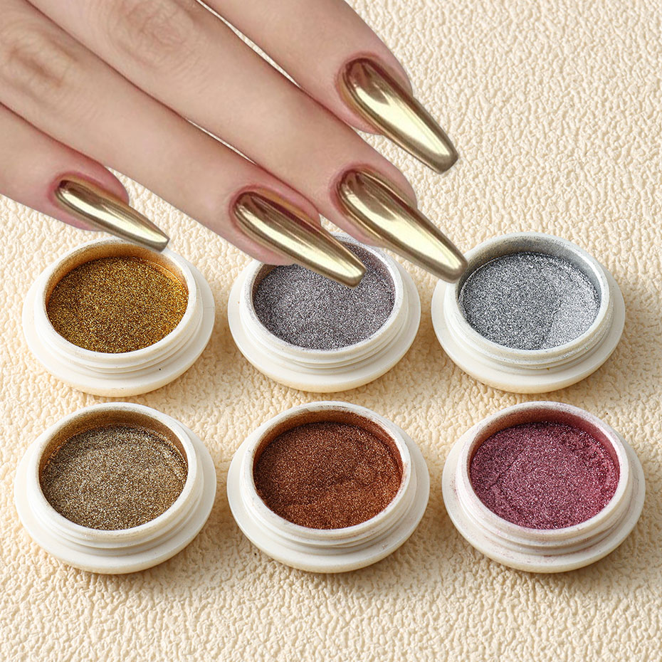 6 adet Altın Metalik Ayna Glit - Mica Powder Colorant incelemesi ve fiyatı