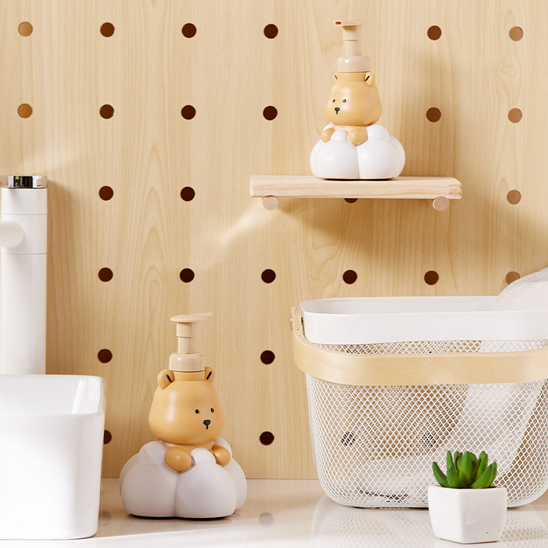 Karikatür bulut ayı köpük sabu - Soap Making Gel incelemesi ve fiyatı