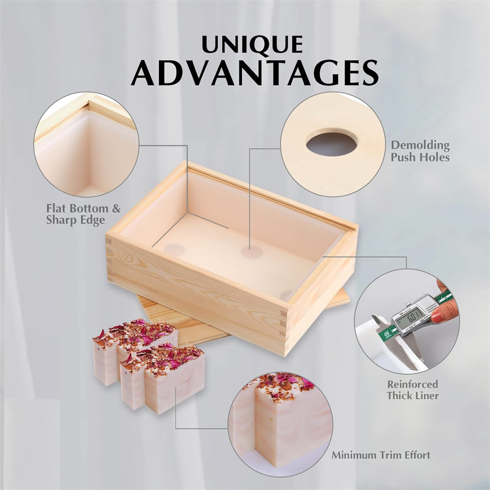 Büyük Sabun Kalıpları Dikdörtg - Soap Making Starter Kit incelemesi ve fiyatı