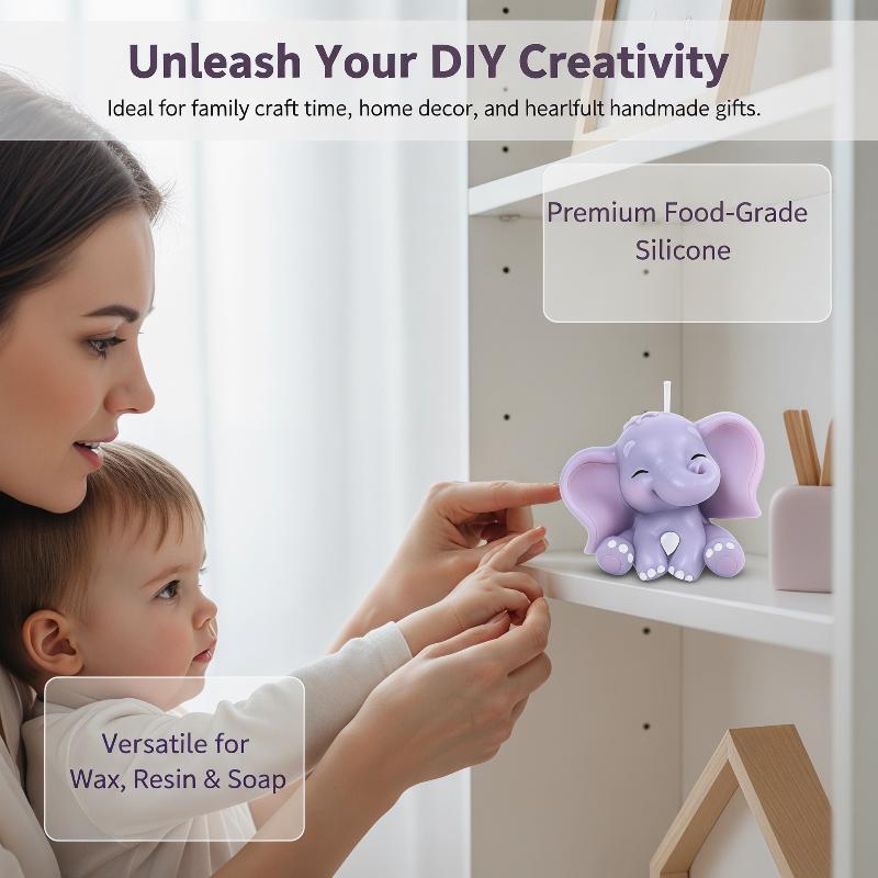 Sevimli 3D Fil Silikon Mum Kal - Soap Making Bar incelemesi ve fiyatı