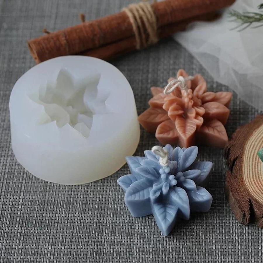 Noel Çiçeği Silikon Kalıp DIY  - Soap Making Gel incelemesi ve fiyatı