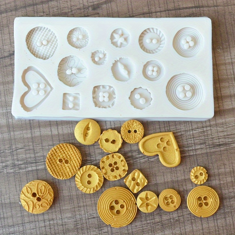 Düğme Şekilli Silikon Kalıp Sa - Soap Making Bar incelemesi ve fiyatı