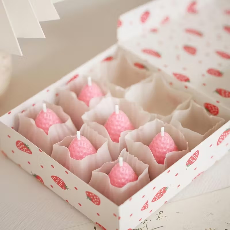 Çilek Silikon Mum Kalıbı DIY A - Soap Making Bar incelemesi ve fiyatı