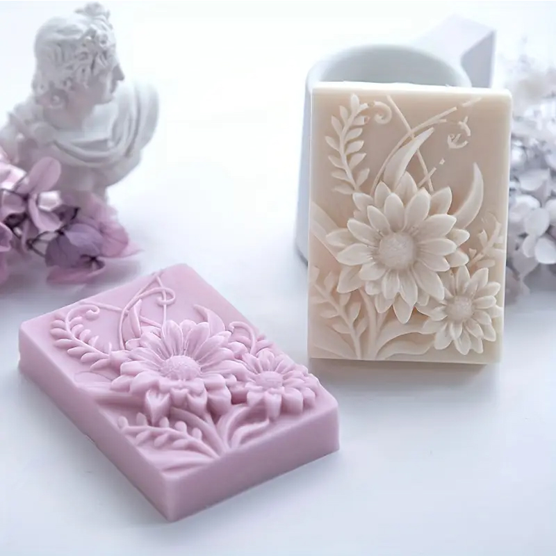 3D Çiçek Kare Sabun silikon ka - Soap Making Starter Kit incelemesi ve fiyatı