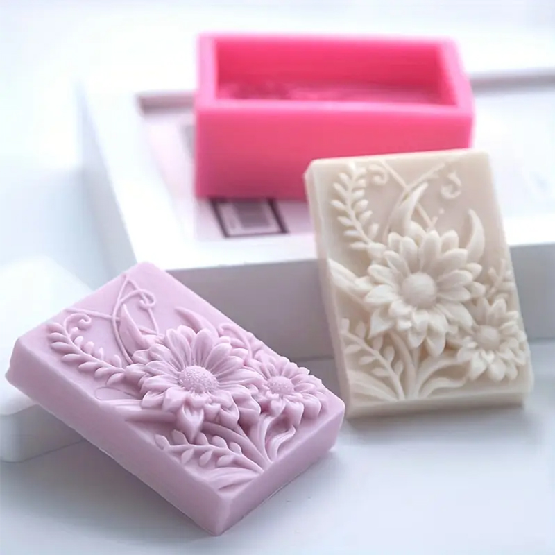 3D Çiçek Kare Sabun silikon ka - Soap Making Starter Kit incelemesi ve fiyatı
