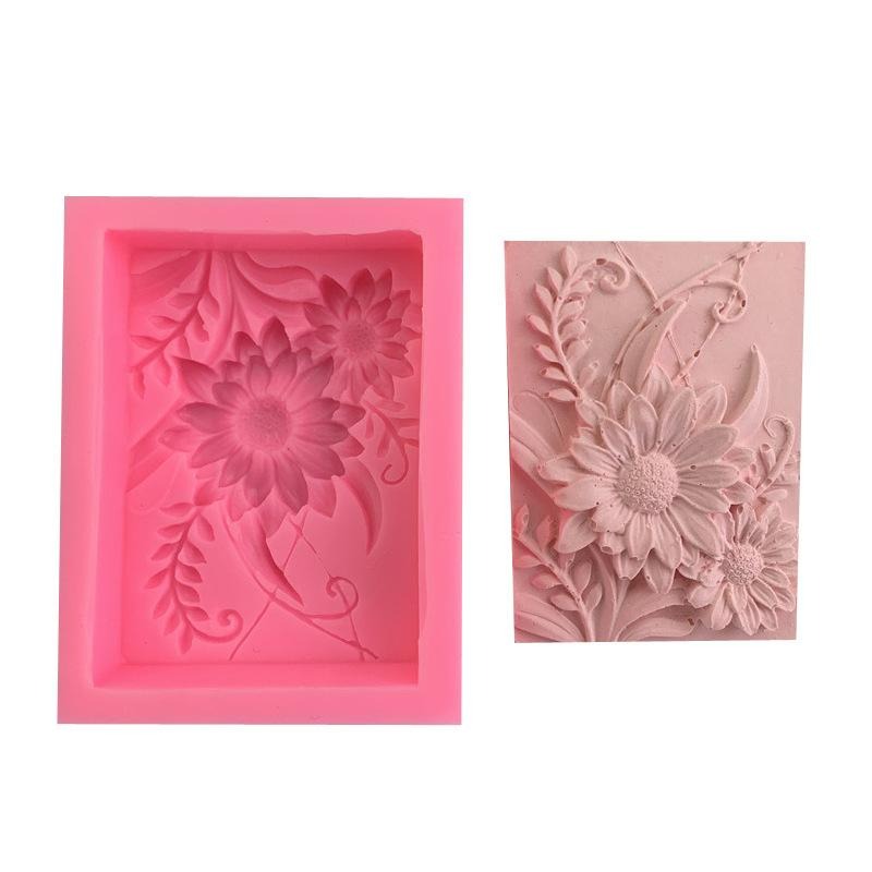 1 adet 3D Kare Gül Çiçek Silik - Soap Making Starter Kit incelemesi ve fiyatı
