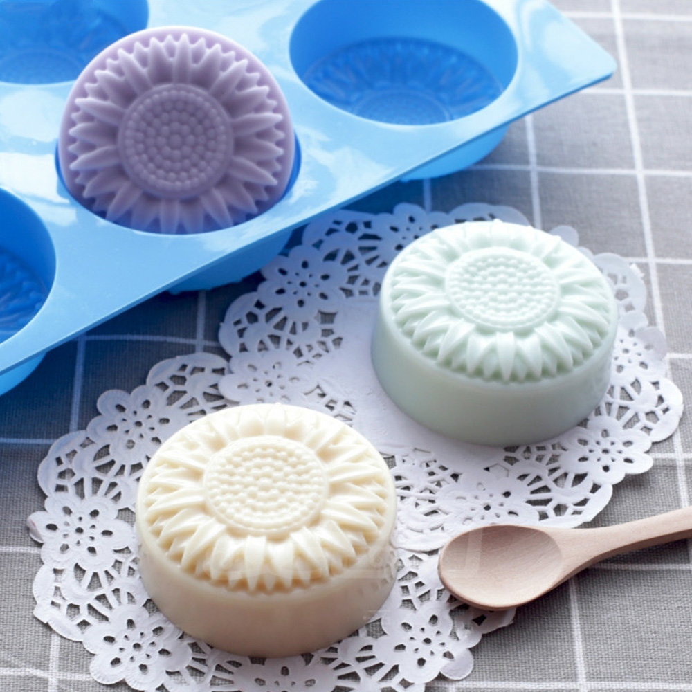 6 kavite silikon kalıplar çiçe - Soap Making Starter Kit incelemesi ve fiyatı