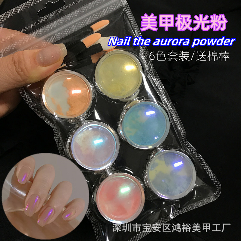 Set Aurora Mermaid tırnak tozu - Mica Powder Colorant incelemesi ve fiyatı