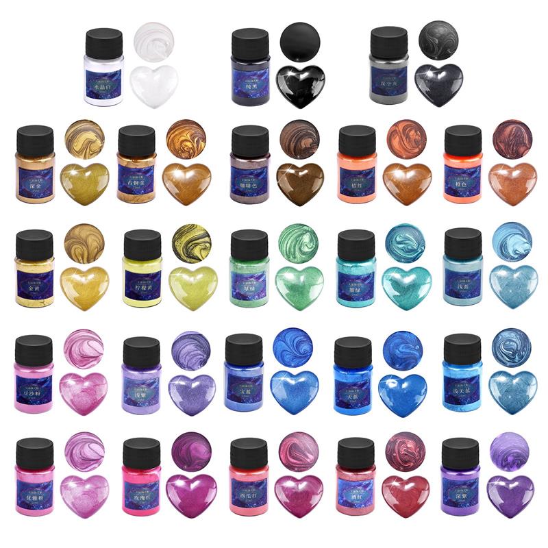 24 renk epoksi reçine boya mik - Mica Powder Colorant incelemesi ve fiyatı