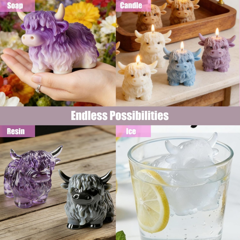 1 adet 3D silikon kalıp, Highl - Soap Making Gel incelemesi ve fiyatı