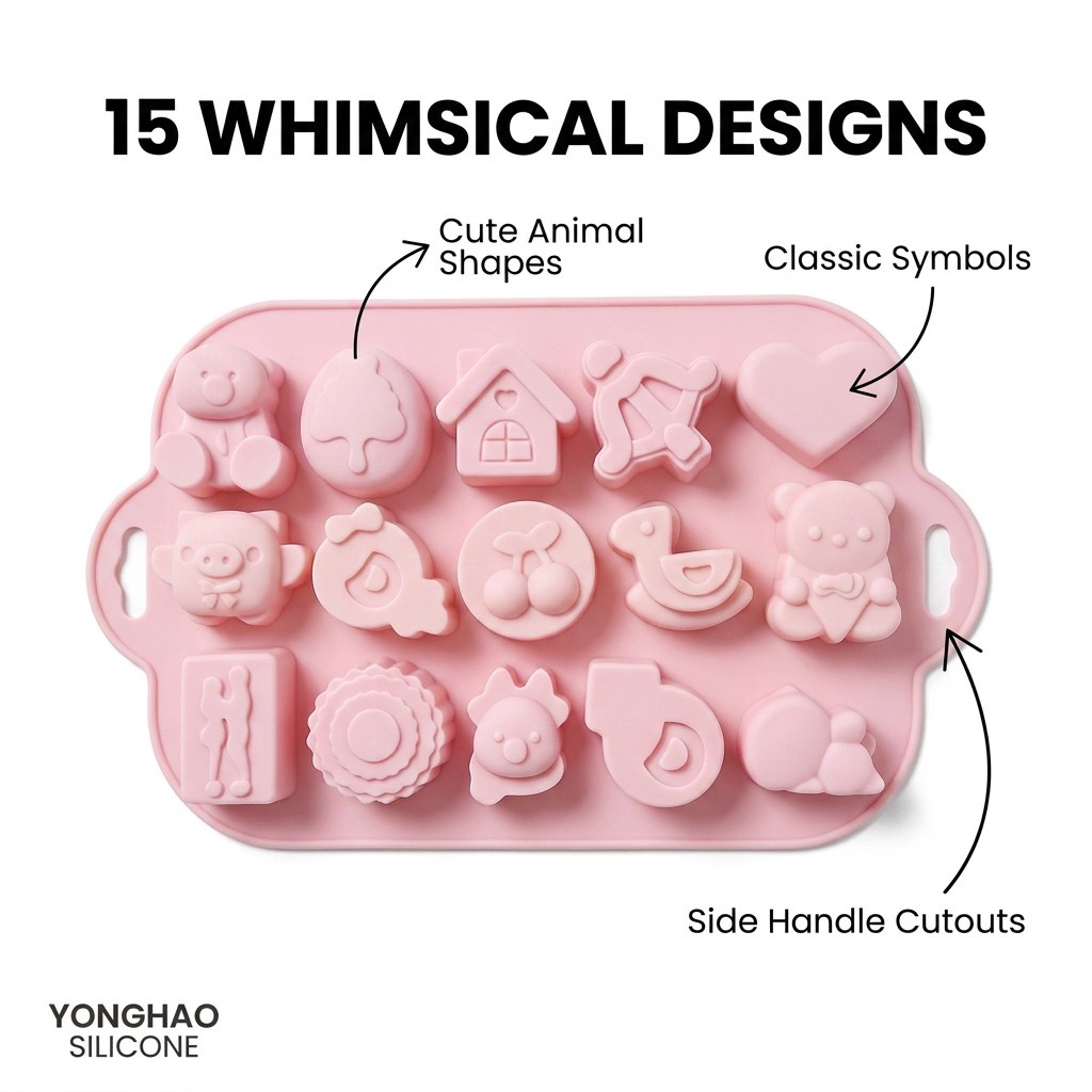 15 Bölmeli Karışık Karikatür S - Soap Making Organic incelemesi ve fiyatı