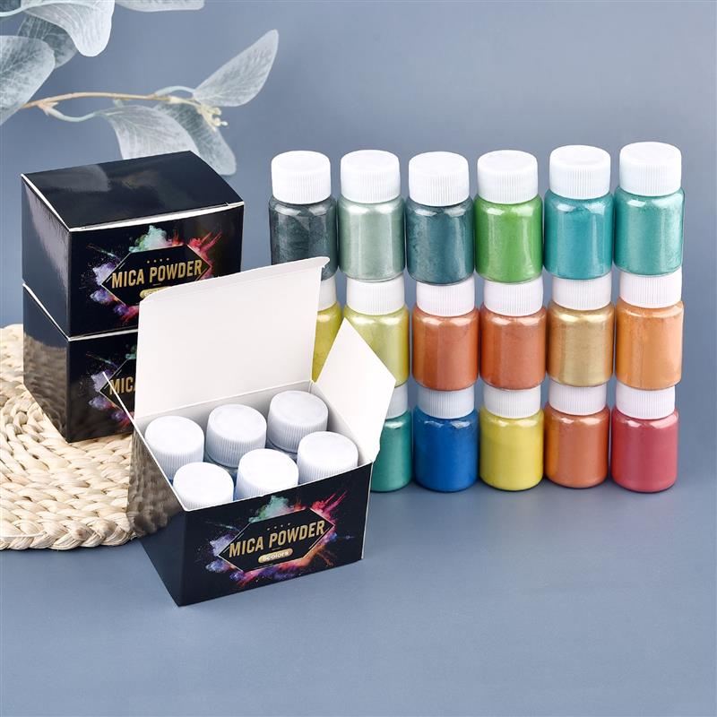 6'lı Set Epoksi Reçine Boya Mi - Mica Powder Colorant incelemesi ve fiyatı