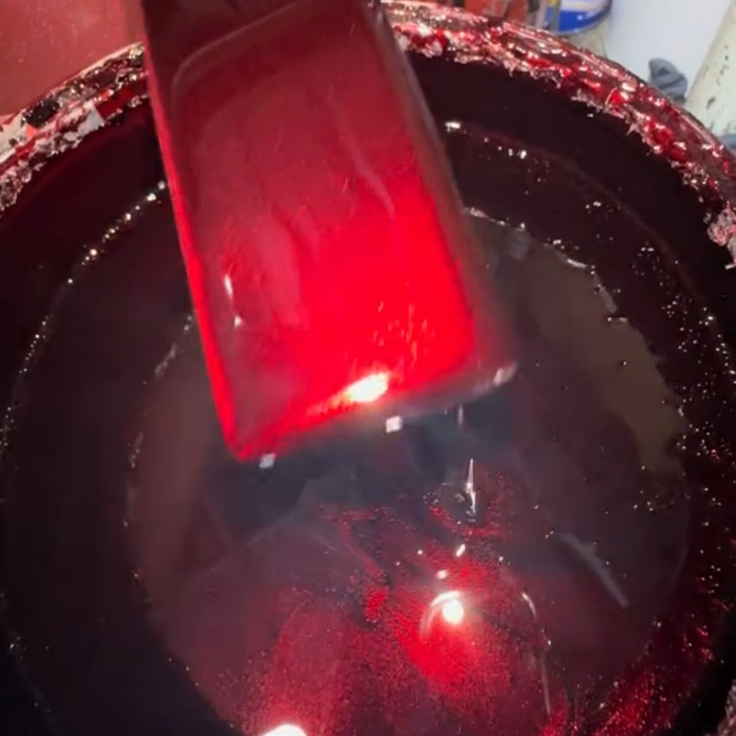 Metalik Kan Kırmızı Otomotiv B - Mica Powder Colorant incelemesi ve fiyatı